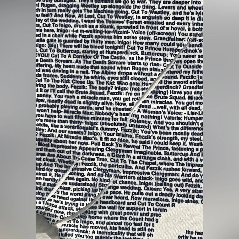 Lithographs soft fabric T shirt.‎ Damaged! Please read description!